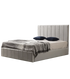 Cadre de Lit Polo Gris - Confort Luxueux et Design