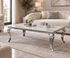 Table basse Baroque – Marbre & Argenté