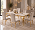 Table à manger Baroque – Marbre & Doré