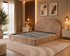 Lit coffre Valentina – Tissu polaire Moka