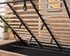 Lit coffre Valentina – Tissu polaire Moka