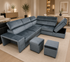 Canapé d’Angle Convertible Lorens – Design, Confort & Fonctionnalité