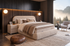 Lit coffre Camila – Tissu Marbella anti-taches & design arrondi