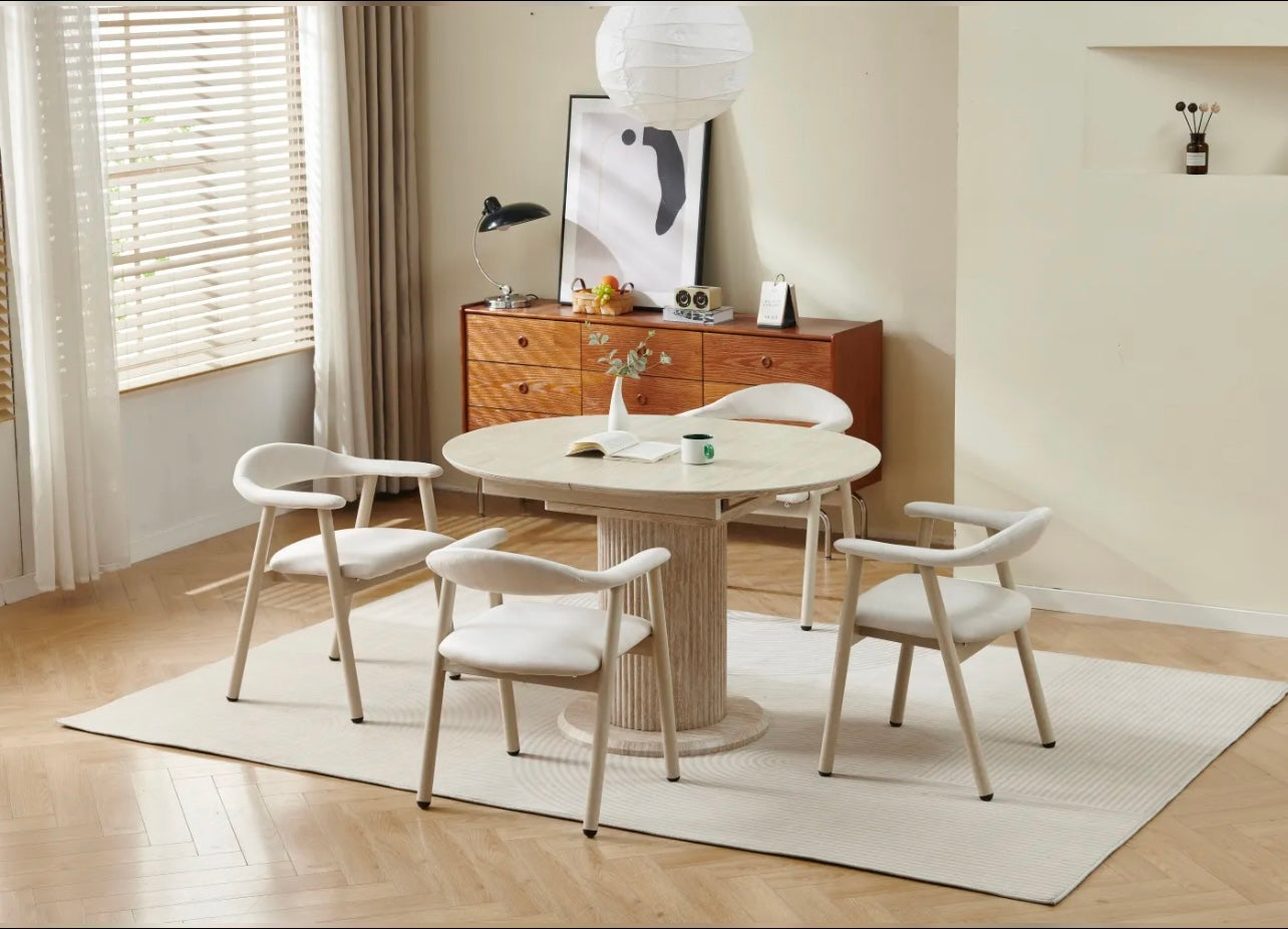 Table à Manger Sofia – Extensible – Céramique – 125 à 165 cm