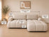 Canapé d’Angle Bubble Leo Convertible – Tissu Marbella Beige