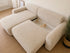 Canapé d’Angle Betis Convertible – Tissu Marbella Beige