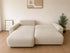 Canapé d’Angle Betis Convertible – Tissu Marbella Beige