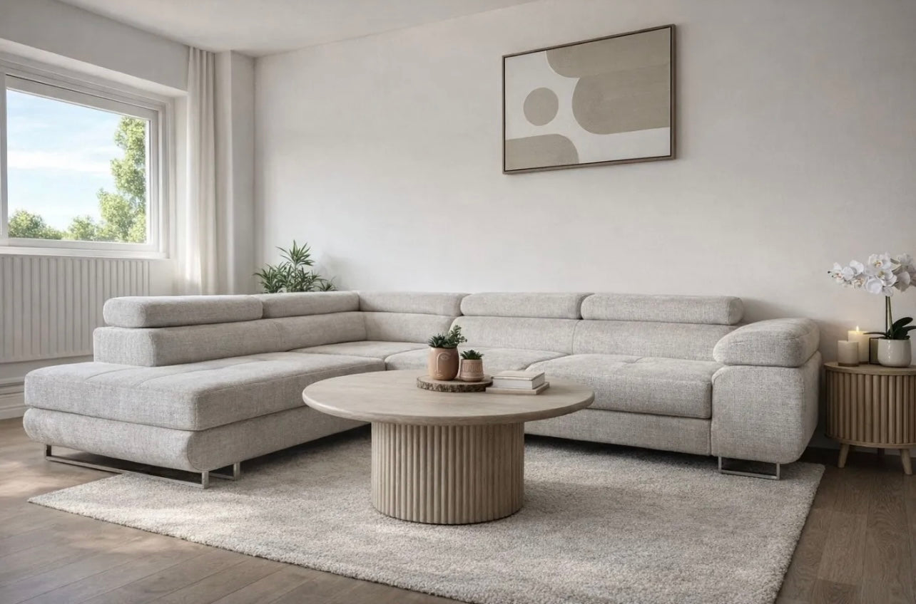 Canapé d’Angle Convertible Toulouse – Design, Confort & Fonctionnalité