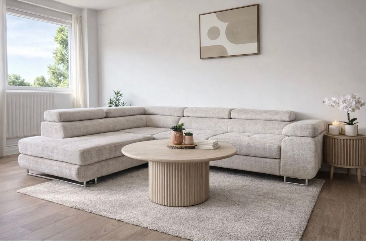 Canapé d’Angle Convertible Toulouse – Design, Confort & Fonctionnalité
