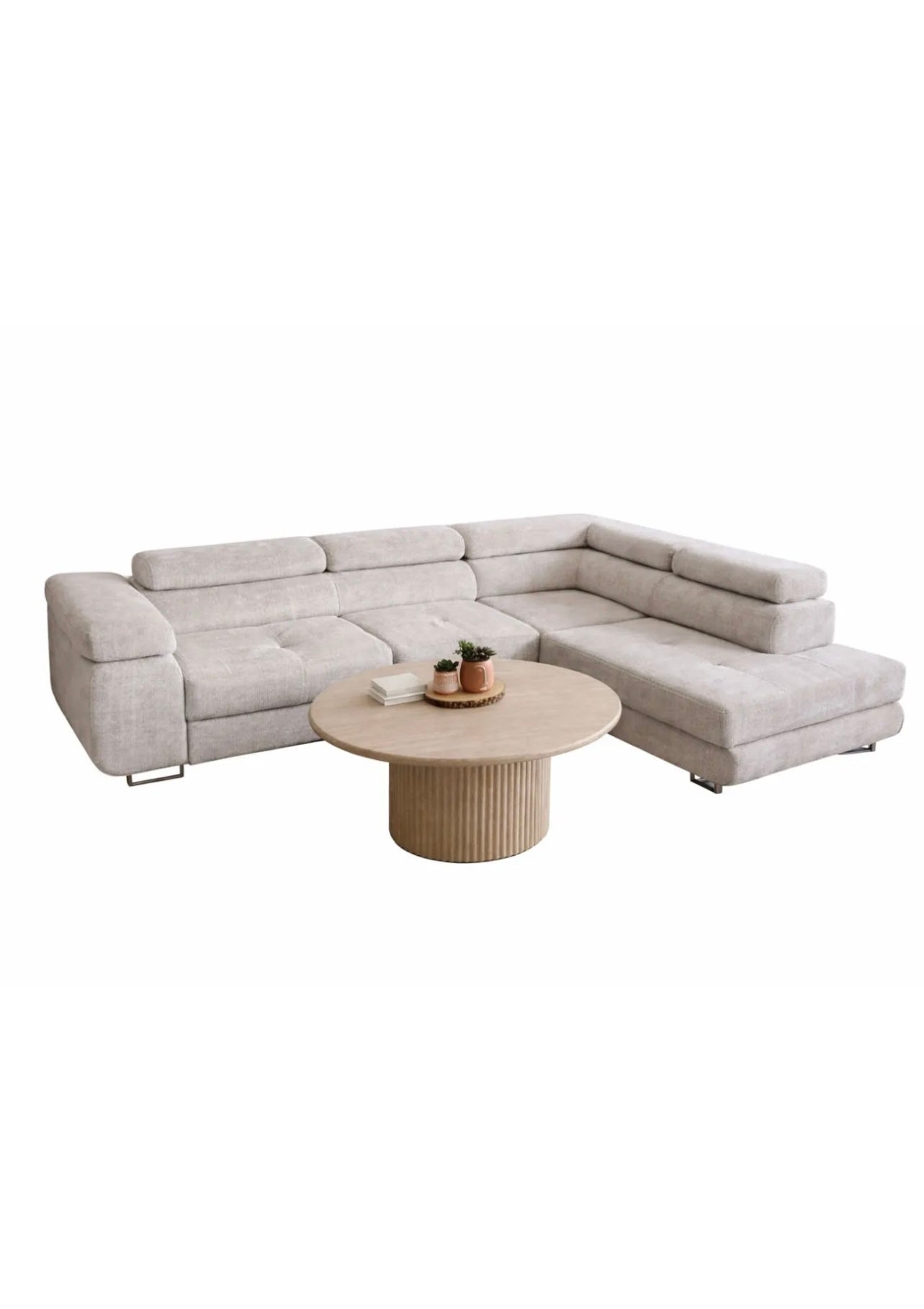 Canapé d’Angle Convertible Toulouse – Design, Confort & Fonctionnalité