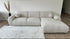 Canapé d’Angle Cloud – Tissu Marbella Beige – Design & Confort