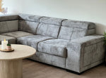 Canapé d’Angle Karola Réversible & Convertible – Tissu Marbella