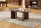 Table Basse Ambre – Effet Noyer – Design Asymétrique