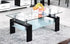 Table basse Gloria – Double plateau en verre