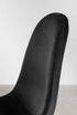Chaise Scandi – Velours anti-tache & piètement chromé