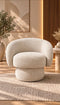Fauteuil pivotant Nestor – Tissu Marbella