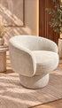 Fauteuil pivotant Nestor – Tissu Marbella