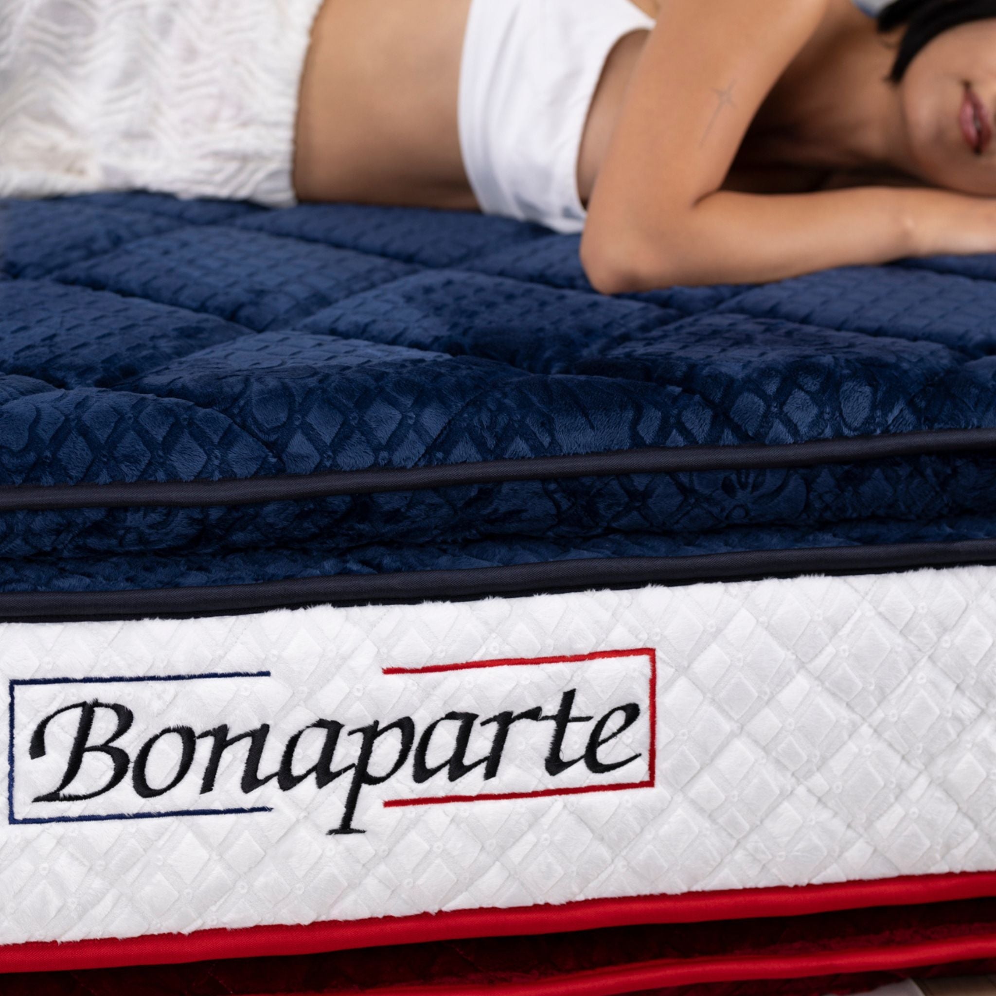 Matelas Bonaparte Angels - 34 cm - Double Surmatelas - Confort 5 Zones