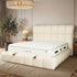 Matelas Teddy White Angels - 30 cm - Surmatelas Peluche - Confort Douillet